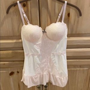 Silk and lace lingerie